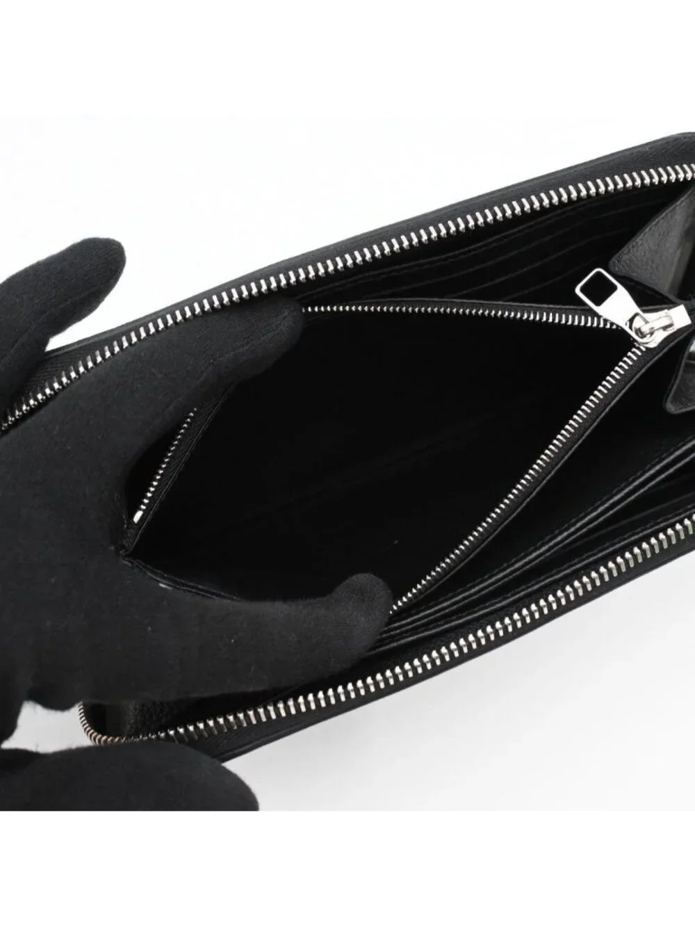 Louis Vuitton Yayoi Kusama Zippy Wallet Empreinte Black